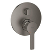 GROHE Lineare afbouwdeel v. inbouw mengkraan m. 3 functies omstelling brushed hard graphite SW523747