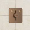 Hansgrohe Duoturn Q inbouwkraan voor 2 functies brushed bronze SW918513