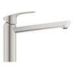 GROHE Eurosmart Keukenkraan - draaibare uitloop - rvs look SW536425