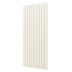 Plieger Cavallino Retto designradiator verticaal dubbel middenaansluiting 1800x754mm 1936W pergamon (RAL9001) 7255281