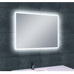 Wiesbaden Quatro spiegel rechthoek met LED, dimbaar en spiegelverwarming 70 x 50 cm SW20784