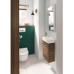 Villeroy en Boch Avento closetzitting met deksel met softclose en quick release met RVS scharnieren wit SW60337