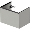 Duravit D-Neo wastafelonderkast 63.4x44x45.2cm 1 lade met softclose Betongrijs Mat SW640732