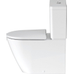 Duravit D-Neo staand toilet 37x65x40cm Wit Hoogglans SW640425