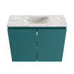 MONDIAZ TURE-DLUX 60cm toiletmeubel Smag. EDEN wastafel Glace positie midden. Met 1 kraangat. SW1103512