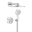 Grohe Rapido perfect shower set rainshower smartactive 310 hoofddouche rond met 3 straalsoorten chroom SW1186611