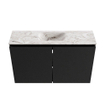 MONDIAZ TURE-DLUX 80cm toiletmeubel Urban. EDEN wastafel Glace positie midden. Zonder kraangat. SW1103115