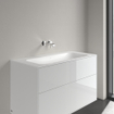 Villeroy & Boch Finion meubelwastafel 100x50 zonder kraangat zonder overloop stonewhite Ceramic+ stone white SW209389