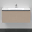 Duravit D-Neo wastafelonderkast 101x44x46.2cm 1 lade Linnen Mat SW640730