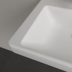 Villeroy & Boch Subway 3.0 fontein 50x40x14.5cm met 1 kraangat en overloopgat Stone Wit Ceramic+ SW701527