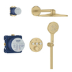 Grohe Grohtherm smartcontrol Perfect showerset cool sunrise geborsteld SW1077310