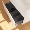 Villeroy & Boch Finion wastafelonderkast 99.6x59.1cm 2 lades White matt SW479488