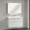Villeroy & Boch My view spiegelkast 100x75cm 2 deuren 3 contactdoos LED SW641573
