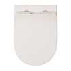 Crosswater Glide II Toiletbril - 52cm - softclose - quickrelease - mat wit SW876198