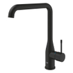 Grohe Essence new keukenmengkraan L-uitloop phantom black SW901413