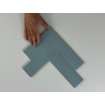 Equipe Cerámicas Kalma wandtegel - 6x18.6cm - Powder Blue glans (blauw) SW1159382