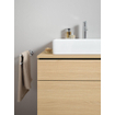 Duravit Starck T Handdoekhouder - 2 stangen - 46.5cm - draaibaar - chroom SW297095
