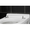 Duravit Starck 3 WC-zitting 43.1x37x4.3cm met softclose met quickrelease Kunststof wit Glanzend 0290272