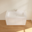 Villeroy & Boch Finion wastafelonderbouwkast met 2 ladenen 99.6x59.1x49.8cm v. meubelwast. 4164 AO/A2/AB/A1 glossy wit SW106677