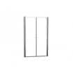 Wiesbaden Lagos pendeldeur in nis 1200 x 2000 x 6 mm nano helder glas/chroom SW62373
