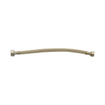 Fortifura Calvi Hoekstopkraan Met Flexibele Slang - 30cm slang - 1/2"x3/8" - geborsteld messing SW1382532