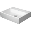 Duravit Vero Air wastafel geslepen 1 kraangat zonder overloop 60x47cm met WonderGliss wit SW157009