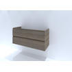 HR badmeubelen Infinity Wastafelonderkast - 120x44.8x55cm - 3D-front - 2 lades - zonder sifonuitsparing - greeploos - charleston SW749189