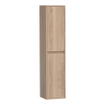 Saniclass Nexxt 160 badkamerkast 160x35x35cm met 2 links- en rechtsdraaiende deuren Hout Smoked oak SW223428