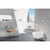 Villeroy & Boch Viconnect WC bedieningsplaat kunststof 2-knops Black Matt - OUTLET UDEN STORE34318