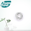 FugaFlow Eccelente Sobrado Badkamer luxe overloopring 3cm geschikt voor wastafels Chroom SW1124334