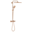 Grohe Rainshower smartactive 310 cube douchesysteem mono vierkant 9,5l/m warm sunset SW999122