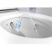 Geberit AquaClean Mera Comfort douchewc met geurafzuiging met warme luchtdroging en Ladydouche met softclose zitting Glans Wit GA13668