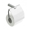 Wiesbaden Ida toiletrolhouder met klep chroom SW10487