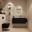 MONDIAZ TURE-DLUX 120cm toiletmeubel Urban. EDEN wastafel Ostra positie midden. Met 1 kraangat. SW1104733
