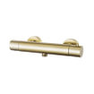 Fortifura Calvi Thermostatische Douchekraan - opbouw - geborsteld messing PVD OUTLETSTORE STORE30195
