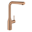 GROHE essence new Keukenkraan - hoog - uittrekbare uitloop - warm sunset SW701810