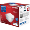 Duravit D-Neo wandclosetpack 37x54x40cm wit glans SW544306