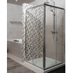 Saniclass Kay douchecabine 90x90x185cm vierkant chroom profiel en helder glas OUTLET STORE16682