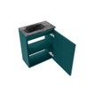 MONDIAZ TURE-DLUX 40cm toiletmeubel Smag. EDEN wastafel Lava positie links. Met 1 kraangat. SW1104050