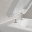 Villeroy en Boch Omnia Architectura closetzitting met deksel hoekig met softclose en quick release wit OUTLET STORE22120