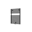 Plieger Florian Nxt M designradiator enkel horizontaal met middenaansluiting 722x500mm 391W zwart grafiet (black graphite) 7255171