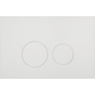 QeramiQ Dely Toiletset - 36.3x51.7cm - diepspoel - rimless - Geberit UP320 Burda inbouwreservoir - softclose toiletzitting - glans witte bedieningsplaat - ronde knoppen - zwart mat SW1102472