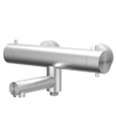 IVY Concord Badthermostaatkraan opbouw - draaibare baduitloop - omstel - RVS316 - geborsteld SW1031111