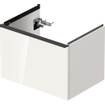 Duravit D-Neo wastafelonderkast 63.4x44x45.2cm 1 lade met softclose wit Hoogglans SW640702