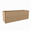 Mondiaz TENCE wastafelonderkast - 140x45x50cm - 4 lades - push to open - softclose - Oro SW1016443