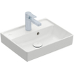 Villeroy & Boch Collaro fontein 45x37cm zonder overloop 1 kraangat ceramic+ wit SW358369