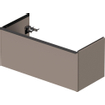 Duravit D-Neo wastafelonderkast 101x44x46.2cm 1 lade Basalt Mat SW640720