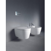 Duravit Me by starck Toiletset wandcloset compact softclose zitting wit en fonteinset 40x22cm fonteinkraan en sifon wit SW663304