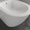 Villeroy & Boch Subway 2.0 staand bidet met kraangat met overloop wit 1025182