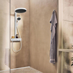Hansgrohe Rainfinity showerpipe 360 1jet met showertablet 350 mat wit SW918188